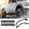 G-PLUS Front Driver and Passenger Side Fender Trims Molding Compatible with Toyota RAV4 2016-2019 TO1291106, TO1290106, 756010R030, 756020R030 Black