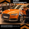 G-PLUS Headlight Lens Cover Compatible with Audi A6 C7 2011-2015 Left & Right Pair Front Headlamp Lens Cover Clear