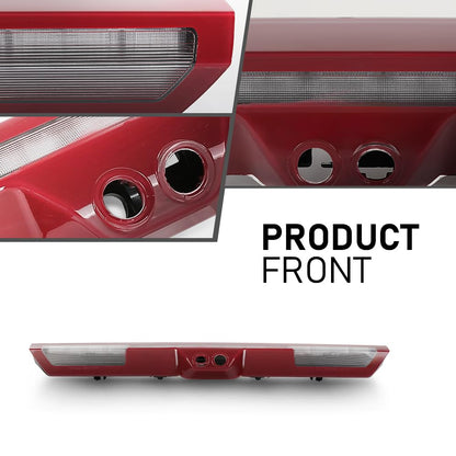 G-PLUS High Mounted Stop Lamp 3rd Brake Light Compatible with Chevy Silverado/GMC Sierra 1500 2500HD 3500HD 2021-2023 84929552 Red
