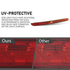 G-PLUS 3rd Third Brake Light Compatible with Benz X164 W251 V251 GL/R Class 2005-2012, High Mount Cargo Lamp, Red Lens, A2518201156, 2518201156