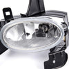 G-PLUS Front Bumper Fog Lights Compatible With Honda Accord (2Door Coupe Model Only) 2008 2009 2010 Lamps Clear Lens Includes H11 Bulbs Wiring Harness and Switch