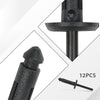 G-PLUS Rubber Bumper Hood Seal & Rivets Compatible with Dodge Challenger 2008-2022 Black PVC 68051392AB, 68051392AA