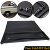 G-PLUS Four-fold 8FT Bed Vinyl Soft Truck Bed Tonneau Cover Black Compatible with 1999-2017 Ford F250/F350 Super Duty