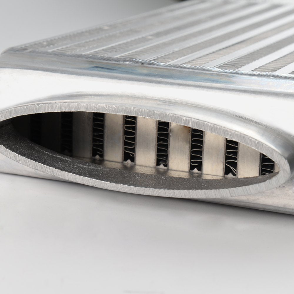 G-PLUS Top Mount Supercharge Intercooler Aluminum Bolt-On Compatible with Mini 2002-2006 Cooper