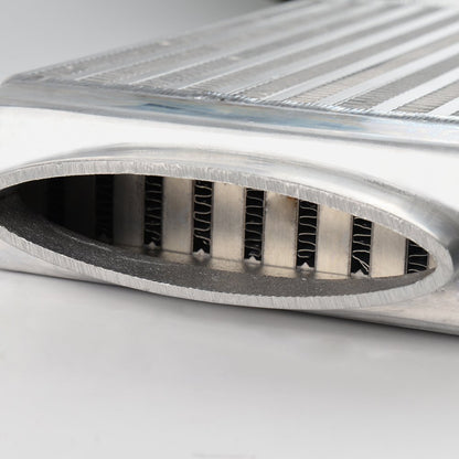 G-PLUS Top Mount Supercharge Intercooler Aluminum Bolt-On Compatible with Mini 2002-2006 Cooper