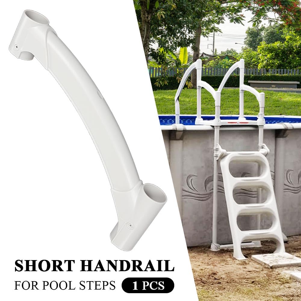G-PLUS Short Handrail for Above Ground BiltMor Swimming Pool Step