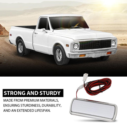 G-PLUS Dome Light Lamp Assembly LED Chrome Base Compatible with 1960-1972 Chevy GMC Pickup Truck C/K 10 20 30
