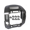 G-PLUS Center Dash Radio Bezel w/o Speaker Bezel Compatible with 2004-2006 Nissan Titan/ 2005-2006 Nissan Armada/ 2004 Nissan Pathfinder Armada 682577S000 AC Instrument Panel Lid