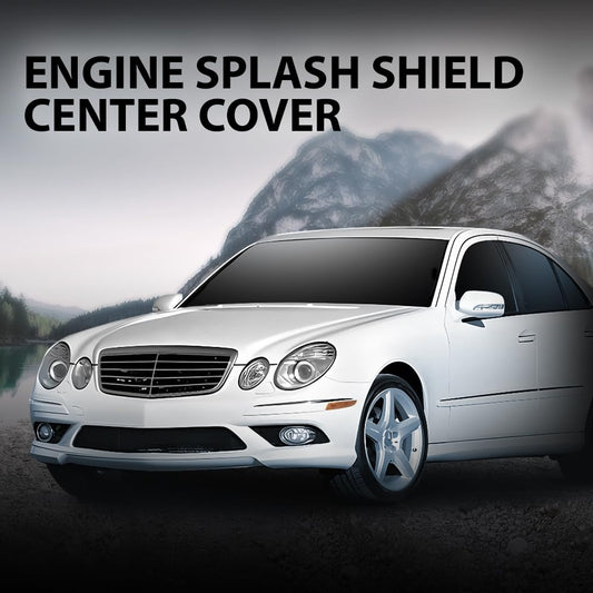 G-PLUS Engine Splash Shield Center Cover Compatible with Benz E320 Bluetec Sedan 4-Door 2007-2009,Fit Benz E350 4Matic Sedan/Wagon 4-Door 2006-2009,2115242430, 211-524-24-30