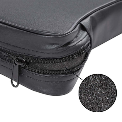 G-PLUS Center Armrest Pad/Console Smooth Black Leather C2 C3 Compatible with 1967-1982 Chevy Corvette