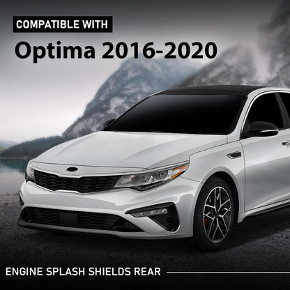 G-PLUS Engine Splash Shields Rear Compatible with Kia Optima 2016-2020 29130D4000, KI1228162