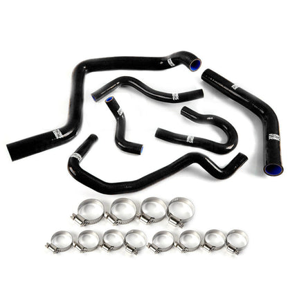 G-PLUS Silicone Radiator Coolant Hose Pipe Kit w/Clamps