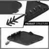 G-PLUS Front Bumper Tow Hook Cover, Compatible with Audi Q3/ Q3 Quattro 2015 2016 2017 2018, Towing Hook Eye Hole Cover, 8U0807241AGRU