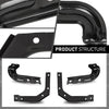 G-PLUS Front Bumper Grille Kit Compatible with Ford F150 SVT Raptor Crew Cab Pickup 4-Door 2011-2014 8PCS, AL3Z17757APTM AL3Z17E811A FO1042139, Black