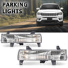 G-PLUS Front Bumper Parking Lights Pair Compatible with Jeep Compass 2017-2021 55112721AB Clear Lens