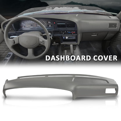 G-PLUS TPE Dashboard Cover Compatible with Toyota 4Runner Pickup 1989-1995 Gray Dash Panel