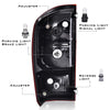 G-PLUS Rear Tail Lights Assembly w/bulbs Compatible with Toyota Tacoma 2016-2023, Red Rear Brake Lamp,Luces Traseras Left Driver & Right Passenger
