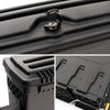G-PLUS Truck Bed Storage Box Tool Box Right Passenger Side Compatible with Toyota Tundra 2007 2008 2009 2020 Black Rear Tool Box
