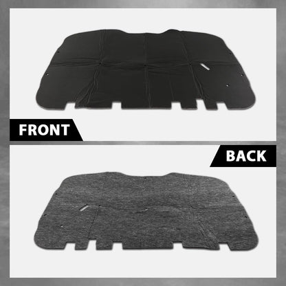 G-PLUS Hood Insulation Pad 1/2" with Clips Compatible with Chevy Tahoe 2000-2006/Fit Chevy Suburban 1500 2500 2000-2006