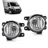 G-PLUS Fog Light Lamp Set Left Right Compatible with Ram Promaster 1500 2500 3500 2014 2015 2016 2017 2018 2019 2020 2021 2022 AC2592111N