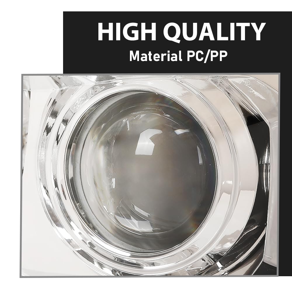 G-PLUS Headlights Assembly Compatible with Toyota Tacoma 2016-2022, Headlamps w/o LED DRL,Left & Right Clear Lens Chrome Housing Amber Reflector,faros delanteros TO2502242, TO2503242