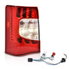 G-PLUS LED Rear Tail Lights Lamps Assembly Compatible with Chrysler Town & Country 2011-2016 Left Tail Lamp w/Bulbs CH2800198, CH2801198,Luces Traseras Brake Lamps