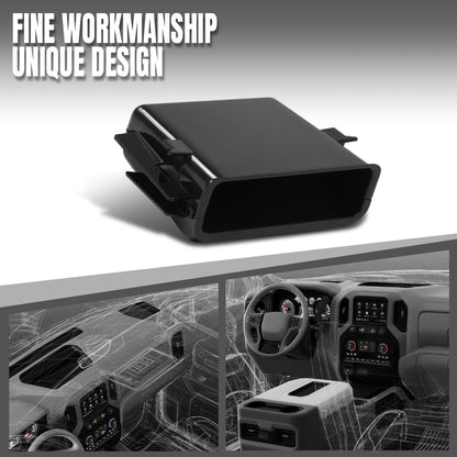 G-PLUS Truck Radio Car Stereo Dash Storage Cubby Kit Compatible with 1995-2005 GMC Chevy Pickup