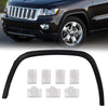 G-PLUS Front Right Fender Flare Fender Trim Compatible with Jeep Grand Cherokee 2011-2016 Wheel Opening Molding Arch Trim Black