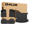 G-PLUS TPE Floor Mats Fit Cadillac XT5 2017-2025 1st & 2nd & 3rd Row Truck Accessories Cargo Liners All Weather Protection 4PCS Black Alfombras para Carro