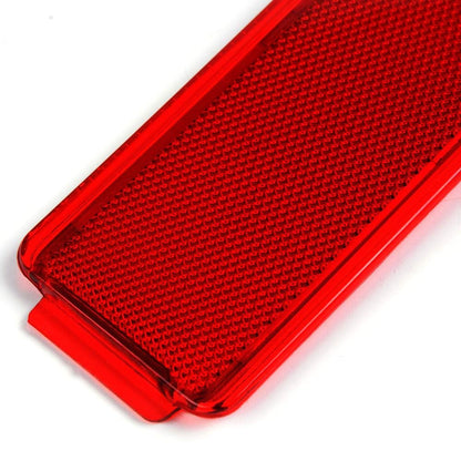 G-PLUS Front Rear Door Entry Reflector Interior Door Trim Panels Compatible with Ford Super Duty F250 F350 F450 F550 1999-2007/Fit Ford Excursion 2000-2005 F81Z2523820AA F81Z-2523820-AA Red 4 PCS
