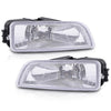 G-PLUS LED Fog Lights, Compatible with Acura TL 2004-2008/ Honda Accord 2003-2007 4 Doors Bumper Driving Fog Lights + Wiring (4 Doors only) Clear Lens