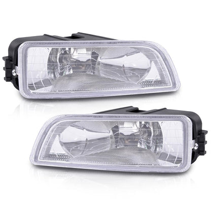 G-PLUS LED Fog Lights, Compatible with Acura TL 2004-2008/ Honda Accord 2003-2007 4 Doors Bumper Driving Fog Lights + Wiring (4 Doors only) Clear Lens