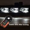 G-PLUS Front Pair LED DRL Fog Lights Lamp Compatible with 2016 2017 2018 2019 BMW G11 G12 740i 750i 63177342953 63177342954 Fog Lamp Accessories neblineros para autos delantero faros antiniebla