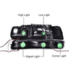 G-PLUS LED DRL Headlights & Fog Lights Compatible With 1999-2002/Chevy Silverado 1500/2500 2000-2006/Suburban Tahoe 1500 2500 Headlamps & Fog Lamps 6pcs Chrome Housing Amber Reflector,faros delanteros