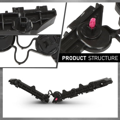 G-PLUS Rear Right Passenger Side Upper Bumper Cover Support Compatible with Toyota RAV4 2019-2022 TO1143129