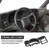G-PLUS Dashboard Bezel Cluster Dash Bezel Trim Double Din Compatible with Chevy Blazer S10 GMC Jimmy Sonoma 1998-2004 Dark Gray