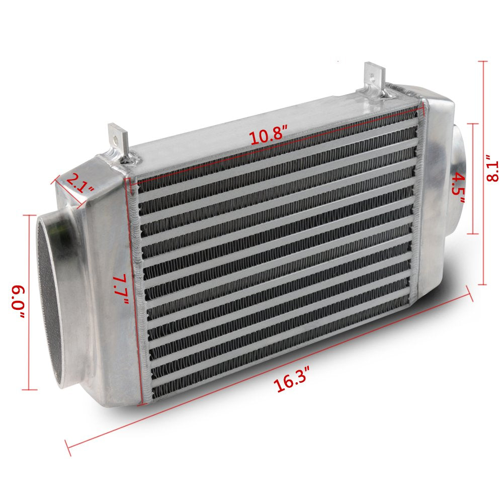G-PLUS Competition Aluminum Turbo Engine Performance Intercooler Kit Replacement For 2010+ BMW Mini Cooper S Clubman R55 R56 Facelift Black