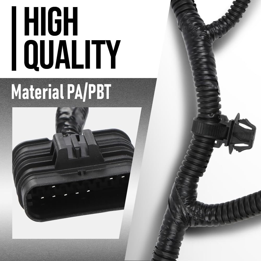 G-PLUS Front Radiator Support Harness Compatible with Tesla Model 3 2017 2018 2019 2020 2021 2022 156796100A, 106796100E, 1567961-00-A, 1067961-00-E Black