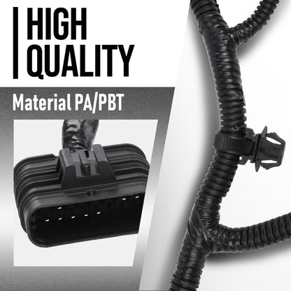G-PLUS Front Radiator Support Harness Compatible with Tesla Model 3 2017 2018 2019 2020 2021 2022 156796100A, 106796100E, 1567961-00-A, 1067961-00-E Black