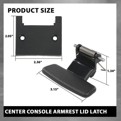G-PLUS Center Console Armrest Lock Latch Lid Handle Compatible with Ford Edge 2007-2010