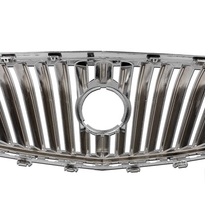 G-PLUS Front Bumper Upper Grille Assembly Chrome Compatible with 2012-2017 Buick Verano 20984572, 23172630, 23274652