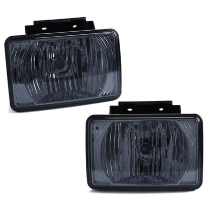 G-PLUS Front Bumper Fog Lights Assembly Compatible With 2004-2012 Chevy Colorado/GMC Canyon Clear Driving Fog Lamp Replacement Pair Left+Right
