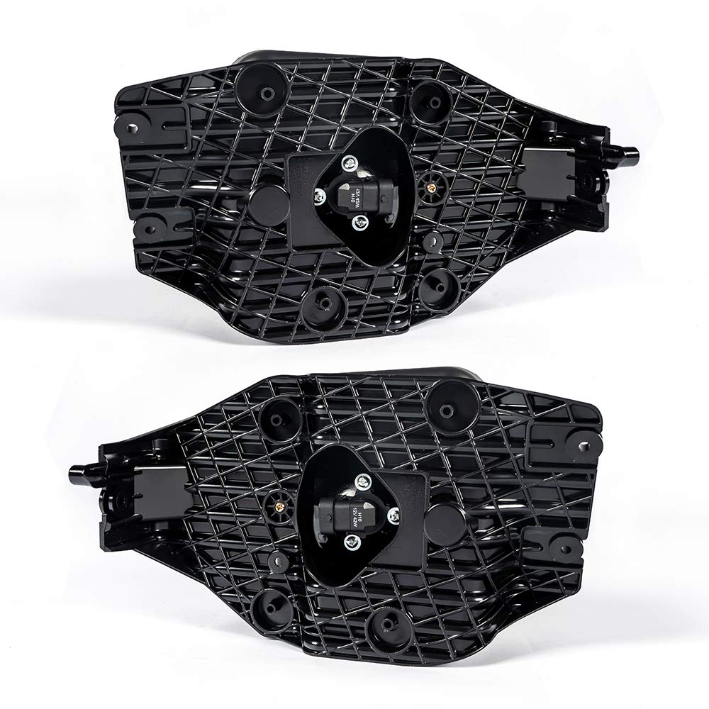 G-PLUS Fog Lights Kit Compatible With 2011-2015 Ford F250 F350 F450 F550 Superduty, Driving Fog Lamps Wiring & Bezel Kit (Smoky Lens) neblineros para autos delantero faros antiniebla