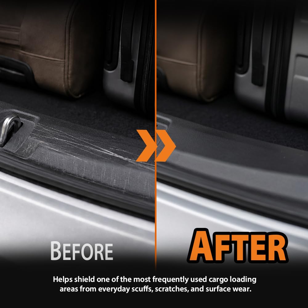 G-PLUS Trunk Trim Assembly Scuff Plate Compatible with Tesla Model 3 2017-2023 1086315-00-G, 108631500G, 1086315-00-F, 1086315 Direct OE Replacement Black