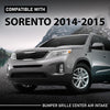 G-PLUS Front Bumper Grille, Compatible with Kia Sorento 2014-2015, Center Air Intake, 865221U500, 865222P500, 86522-1U500