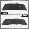G-PLUS Hood Insulation Pad Heat Shield w/Clips Compatible with Ford F250 F350 F450 Super Duty 1999-2007/Fit Ford Excursion 2000-2007 Black Heat Blanket