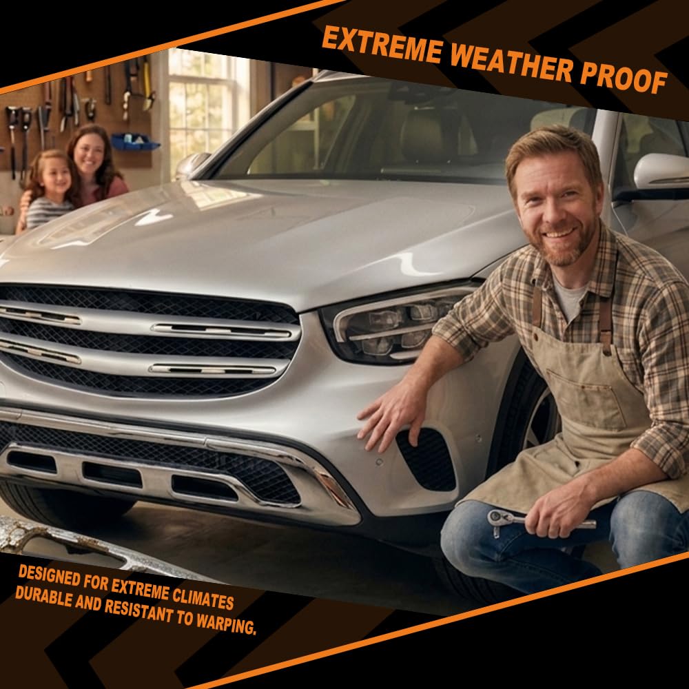 G-PLUS Front Lower Bumper Compatible with Benz GLC 2019 2020 2021 Silver