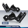 G-PLUS Front Grille Mounting Support Bracket Compatible with Honda Civic Coupe 2009-2011 Left and Right Pair 71124SVAA50 71129SVAA50 HO1207107, HO1207108