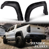 G-PLUS 4PCS Fender Flares Compatible with Toyota Tundra 2014-2020 66.7" / 78.7" / 97.6" Bed Length Wheel Cover Protector Vent Trim, Textured Riveted Pocket