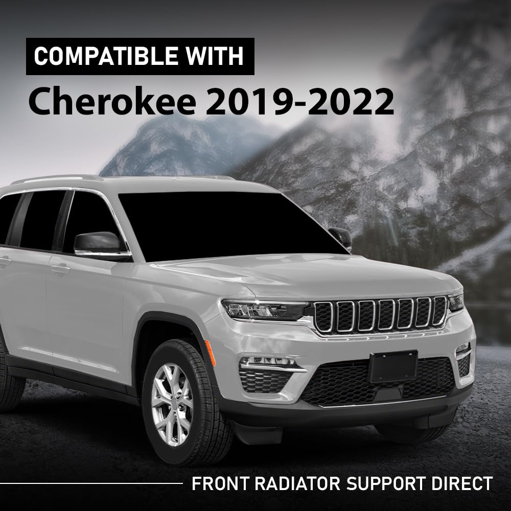 G-PLUS Front Radiator Support Direct Replacement Compatible with Jeep Cherokee 2019-2022 CH1225306, 68411365AA
